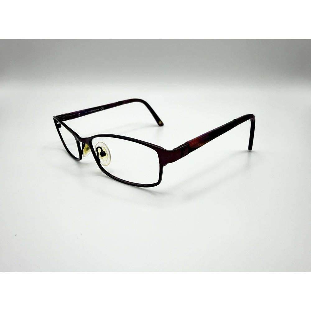 Liz Claiborne L384 0Z1T Eyeglasses Frames Only Full Rim Purple Womens 51-17-130